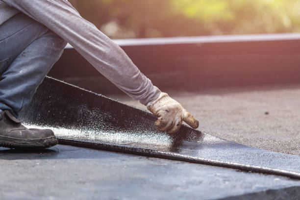 Professional Exterior Waterproofing technician working in Stanley, NC
